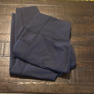 RBX Navy High-Waist Performance Leggings